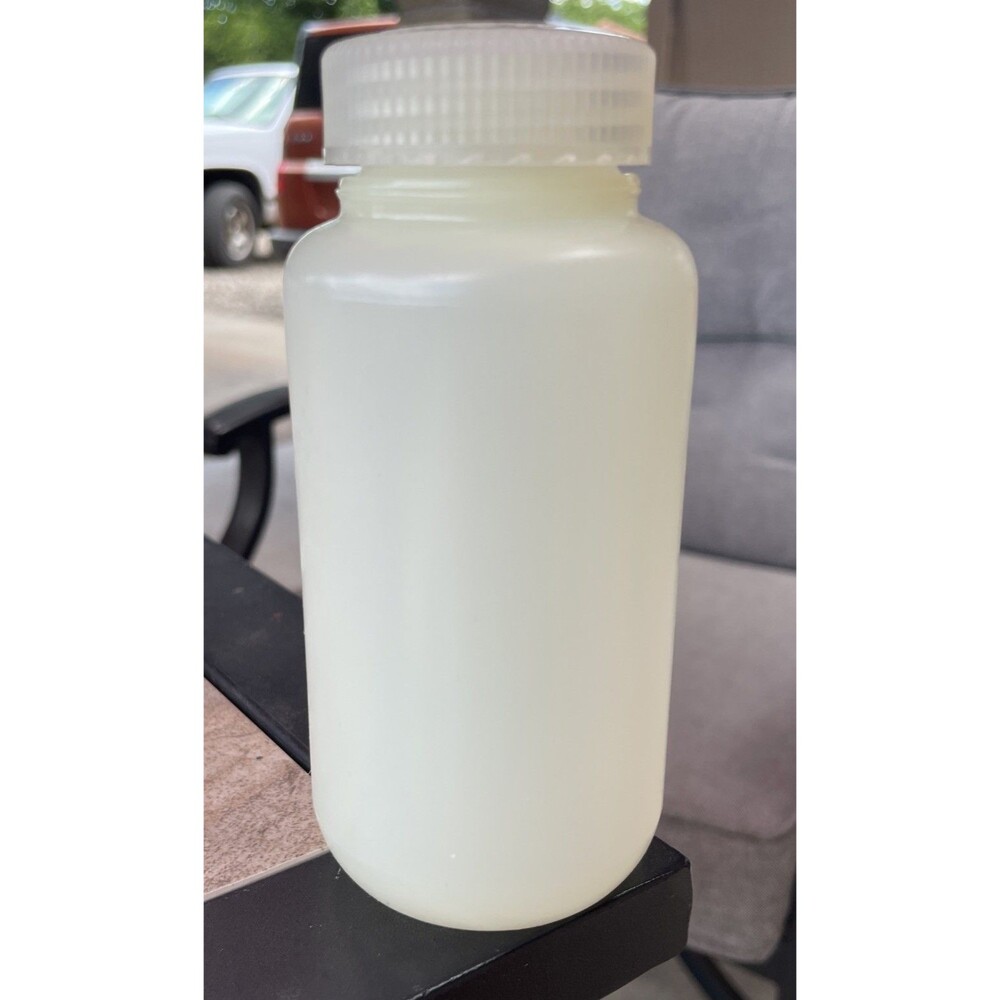 Vintage Nalgene Trail Products Wide Mouth Bottle 8oz Clear HDPE